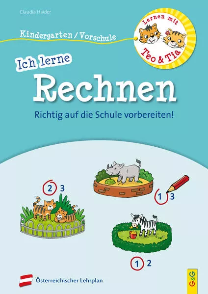 Cover: Lernen mit Teo und Tia – Ich lerne Rechnen – Kindergarten/Vorschule