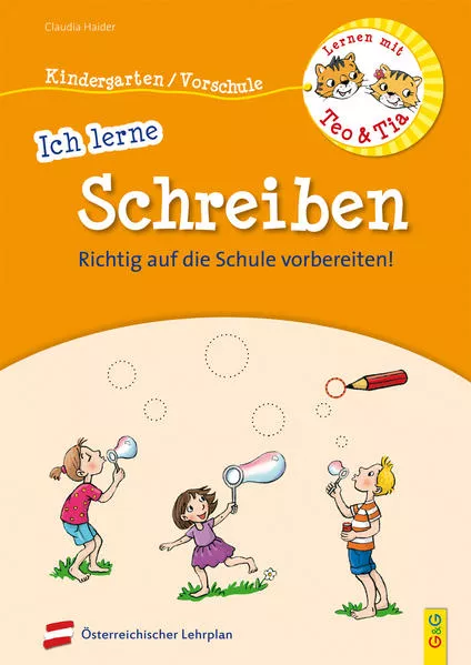 Cover: Lernen mit Teo und Tia – Ich lerne Schreiben – Kindergarten/Vorschule