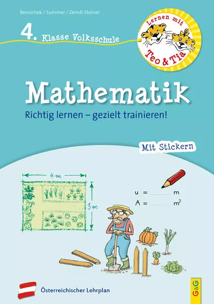 Cover: Lernen mit Teo und Tia Mathematik – 4. Klasse Volksschule