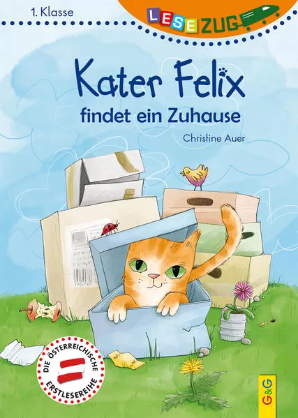 Cover: LESEZUG/1. Klasse: Kater Felix findet ein Zuhause