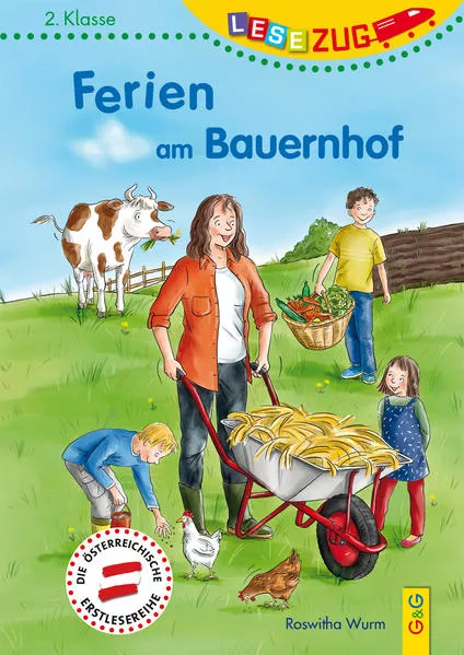 Cover: LESEZUG/2. Klasse: Ferien am Bauernhof