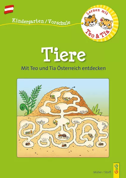 Cover: Österreich entdecken mit Teo und Tia – Tiere