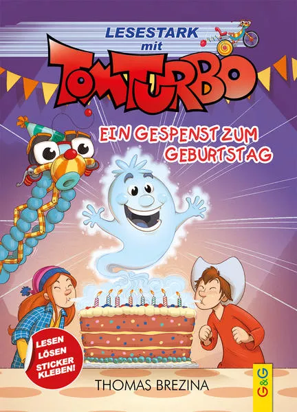 Cover: Tom Turbo - Lesestark - Ein Gespenst zum Geburtstag