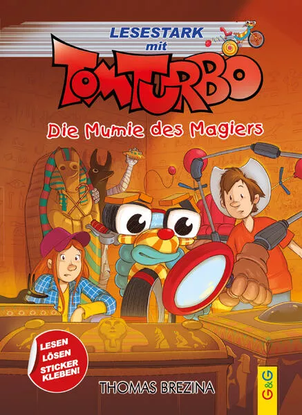 Cover: Tom Turbo - Lesestark - Die Mumie des Magiers