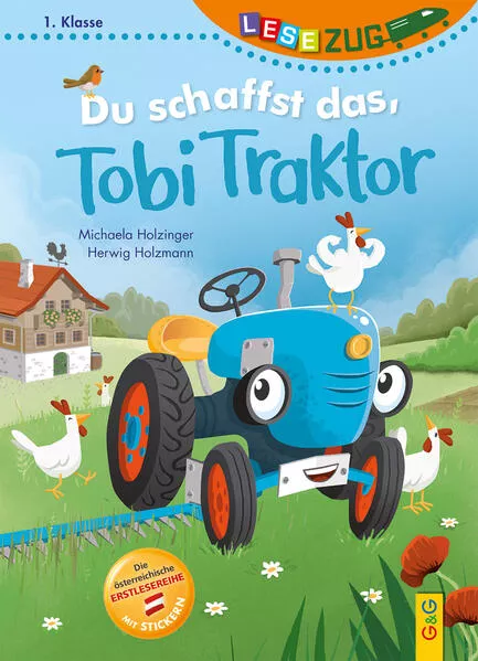 Cover: LESEZUG/1. Klasse: Du schaffst das, Tobi Traktor!
