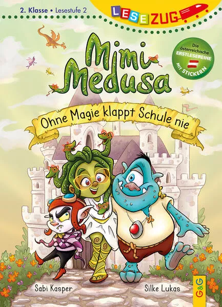 Cover: LESEZUG/2. Klasse - Lesestufe 2: Mimi Medusa - Ohne Magie klappt Schule nie