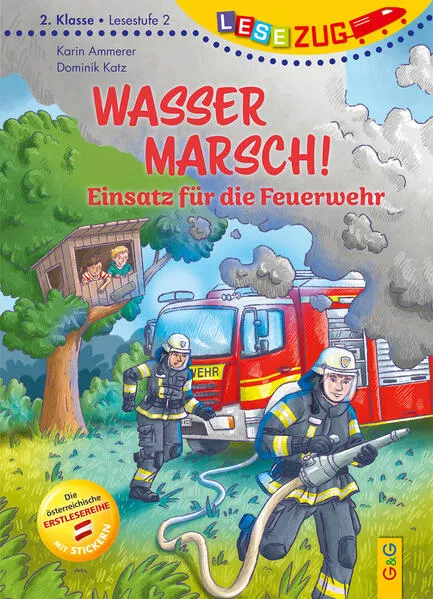 Cover: LESEZUG/2. Klasse - Lesestufe 2: Wasser marsch! Einsatz für die Feuerwehr