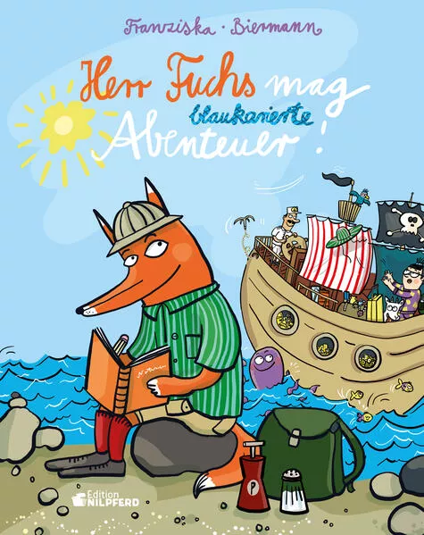 Cover: Herr Fuchs mag blaukarierte Abenteuer!