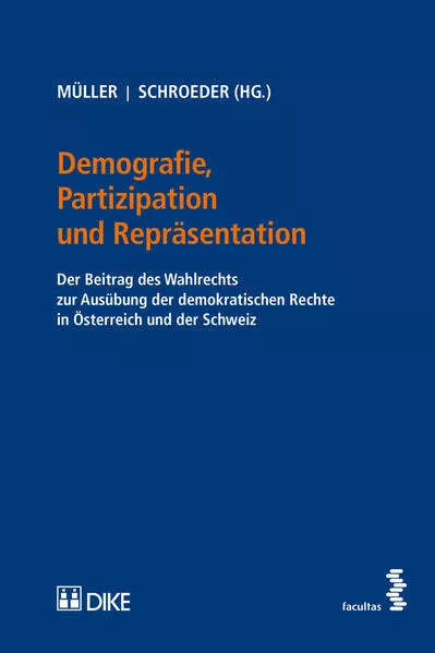 Cover: Demografie, Partizipation und Repräsentation