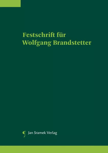 Festschrift für Wolfgang Brandstetter