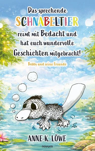 Cover: Das sprechende Schnabeltier reimt mit Bedacht und hat euch wundervolle Geschichten mitgebracht!