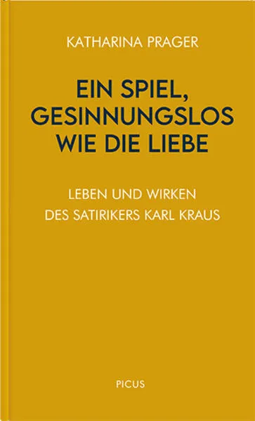 Cover: Ein Spiel, gesinnungslos wie die Liebe.