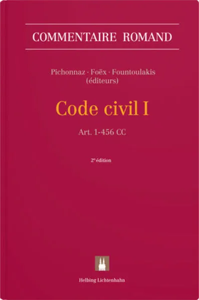 Cover: Code civil I