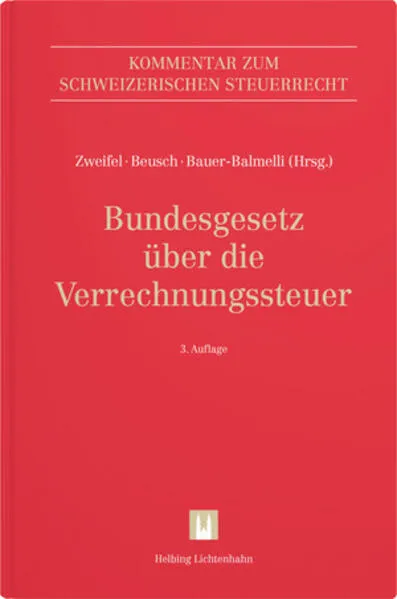 Bundesgesetz über die Verrechnungssteuer
