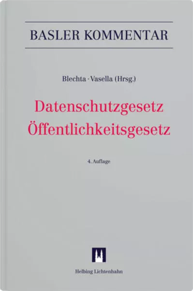 Datenschutzgesetz/Öffentlichkeitsgesetz