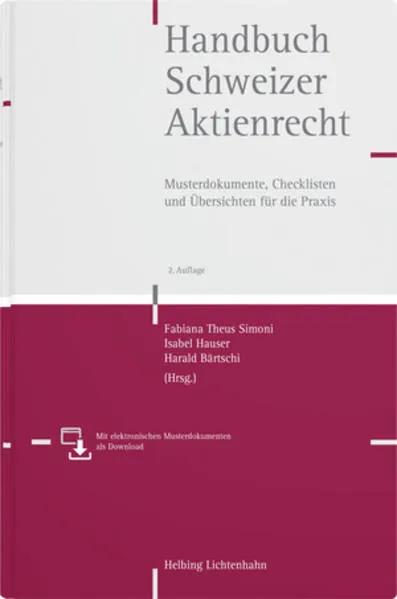Cover: Handbuch Schweizer Aktienrecht