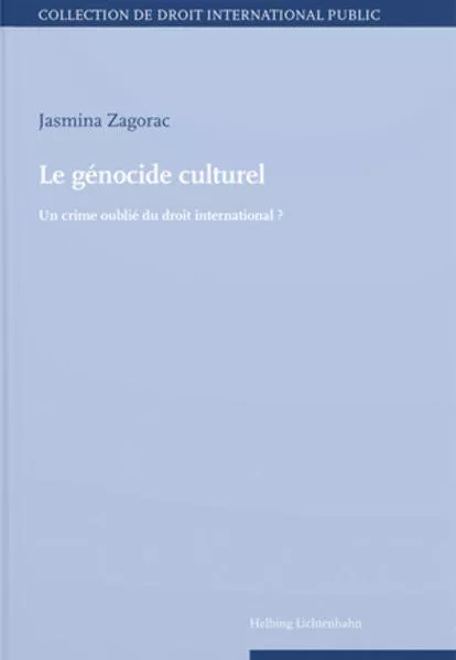 Cover: Le génocide culturel
