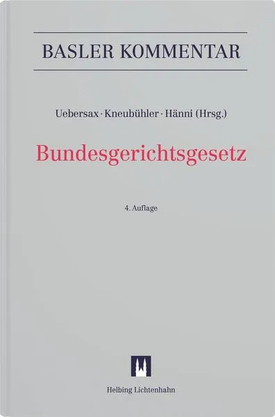 Bundesgerichtsgesetz (BGG)