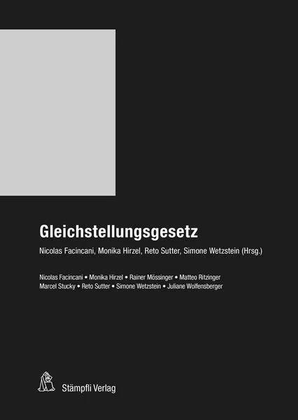 Cover: Gleichstellungsgesetz (GlG)