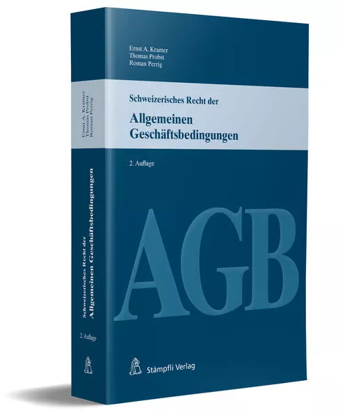 Cover: Schweizerisches Recht der Allgemeinen Geschäftsbedingungen (AGB)