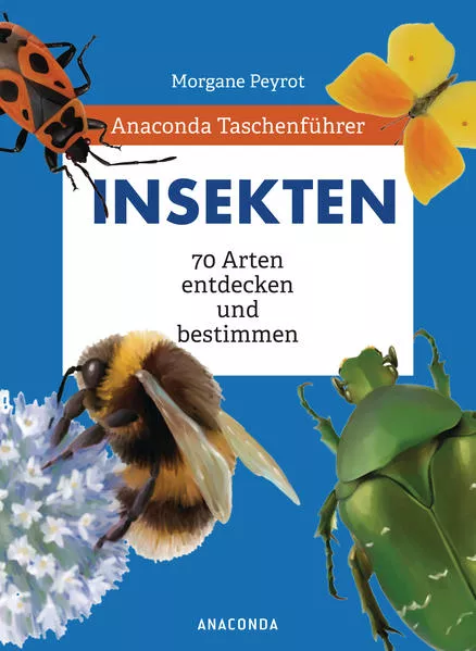 Cover: Anaconda Taschenführer Insekten. 70 Arten entdecken und bestimmen