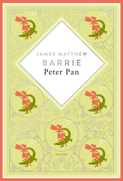 Cover: J.M. Barrie, Peter Pan. Schmuckausgabe mit Silberprägung
