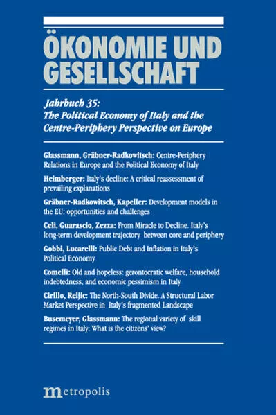 Cover: The Political Economy of Italy and the Centre-Periphery Perspective on Europe