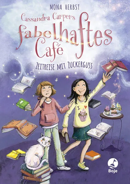 Cover: Cassandra Carpers fabelhaftes Café - Zeitreise mit Zuckerguss