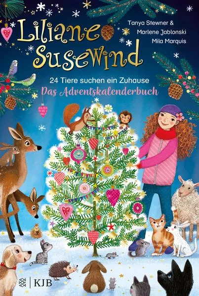 Cover: Liliane Susewind – 24 Tiere suchen ein Zuhause. Das Adventskalenderbuch