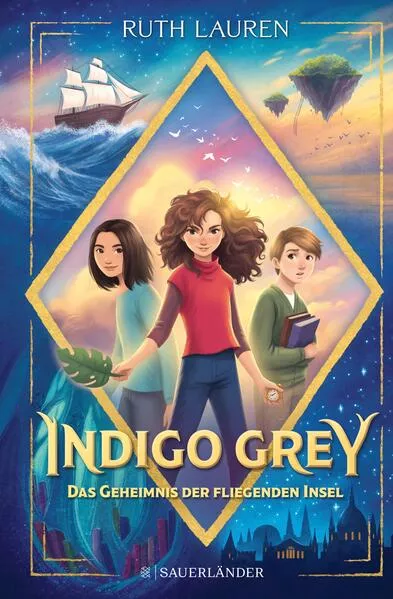 Cover: Indigo Grey – Das Geheimnis der fliegenden Insel