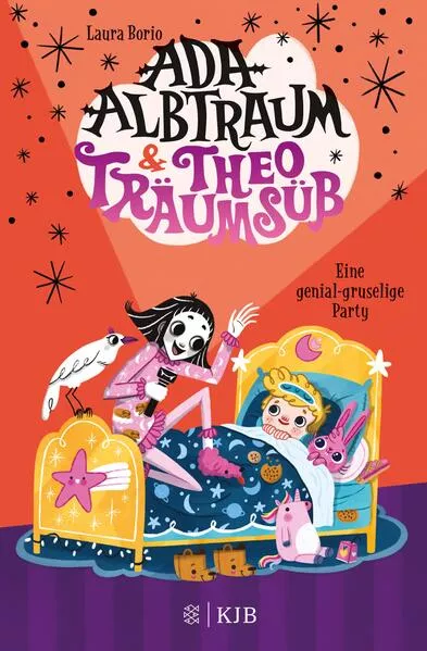 Cover: Ada Albtraum und Theo Träumsüß – Eine genial-gruselige Party