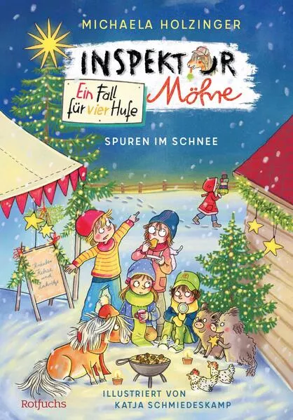 Cover: Inspektor Möhre – Ein Fall für vier Hufe: Spuren im Schnee