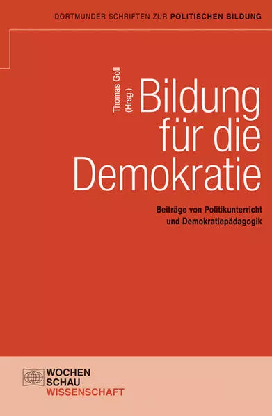 Cover: Bildung für die Demokratie