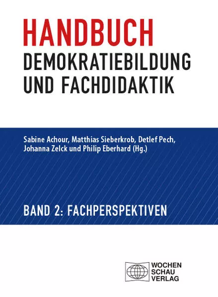 Cover: Handbuch Demokratiebildung und Fachdidaktik