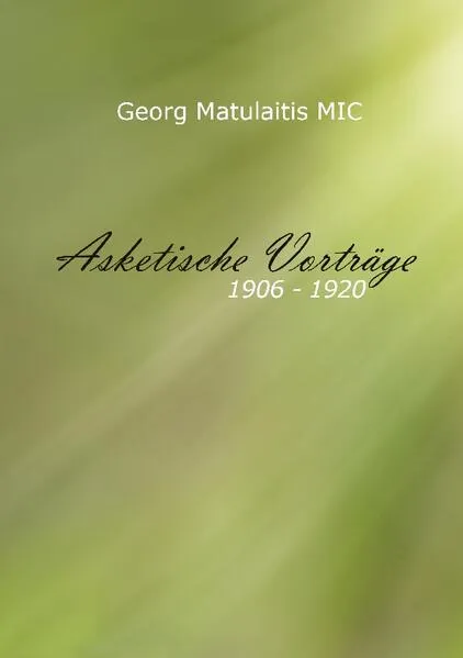 Cover: Asketische Vorträge