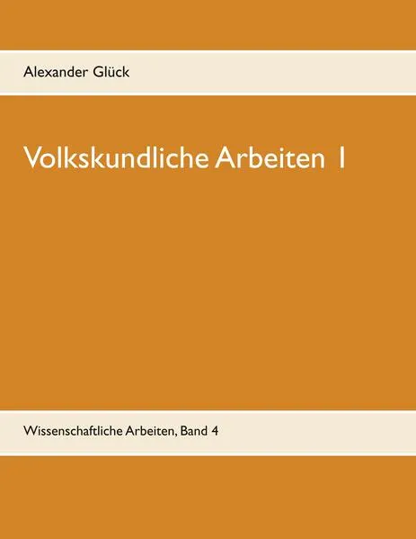 Volkskundliche Arbeiten 1. Die Überwindung des Pauperismus in der Gemeinde Elz. Vergangenheitsbewältigung in den fünfziger Jahren. Konsumgütergestaltung der Nachkriegszeit. Votivbild und Votivkult - Ausdruck einer Glaubensform. Wohnen im Dritten Reich - P