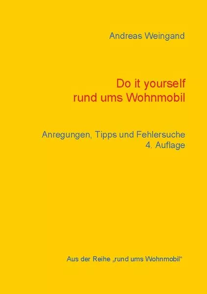 Cover: Do it yourself rund ums Wohnmobil