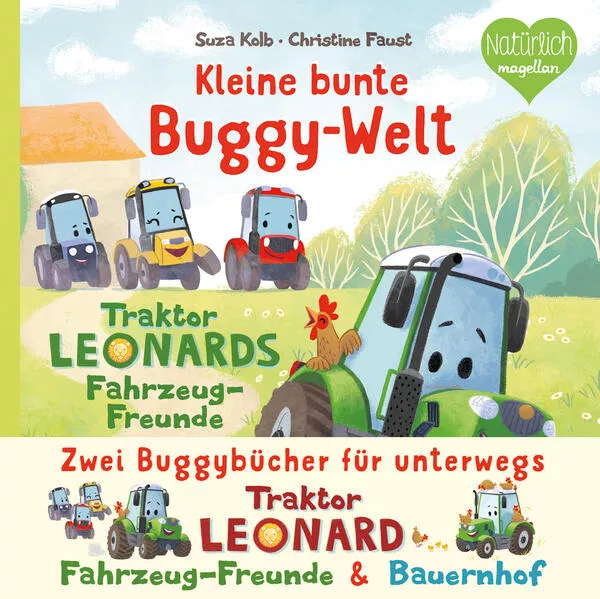 Cover: Kleine bunte Buggy-Welt - Traktor Leonards Fahrzeug-Freunde & Traktor Leonards Bauernhof