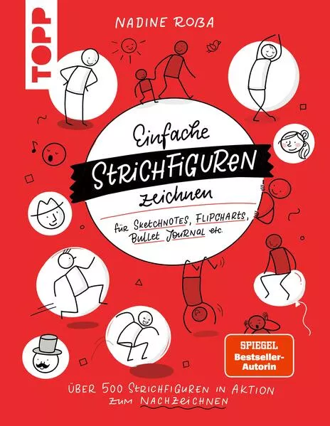 Cover: Einfache Strichfiguren zeichnen (SPIEGEL Bestseller Autorin)