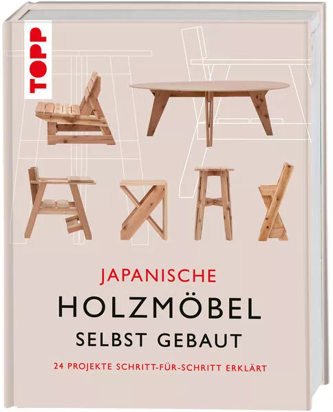 Cover: Japanische Holzmöbel selbst gebaut