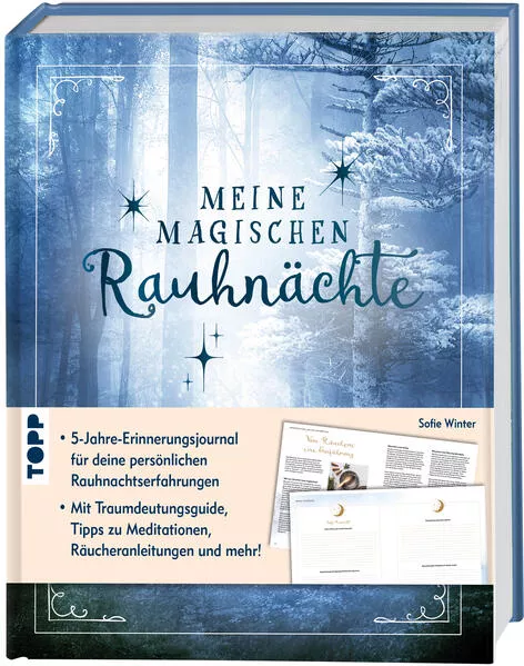 Cover: Meine magischen Rauhnächte. Das 5-Jahre-Erinnerungsjournal.