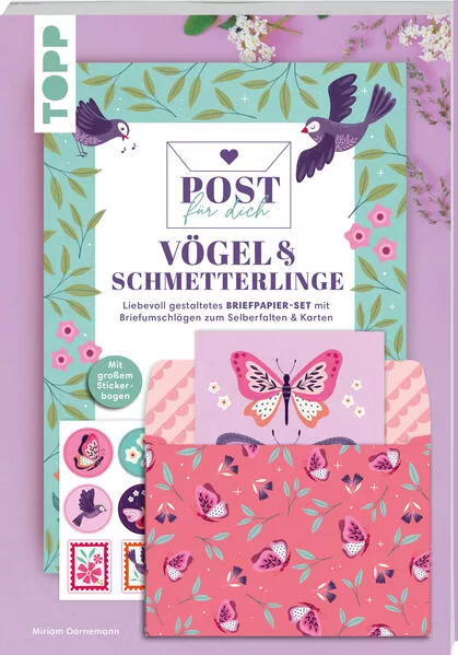 Cover: Post für dich. Vögel & Schmetterlinge