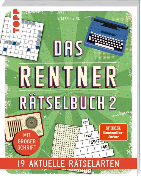 Das Rentner-Rätselbuch 2 – 19 aktuelle Rätselarten mit Nostalgie-Effekt</a>