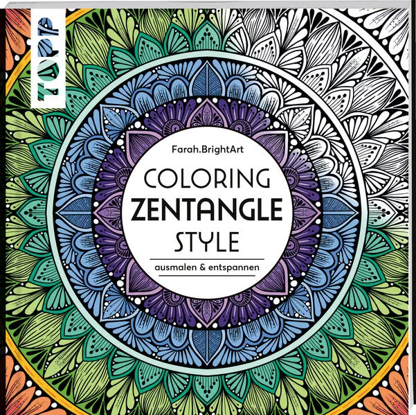 Cover: Coloring Zentangle-Style