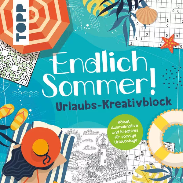 Endlich Sommer! Urlaubs-Kreativblock</a>