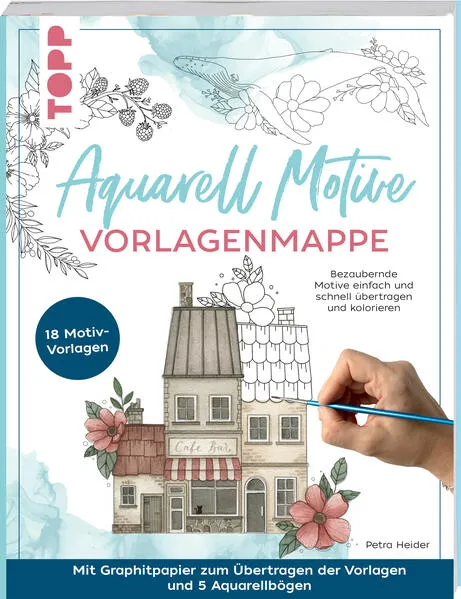 Cover: Aquarellvorlagenmappe