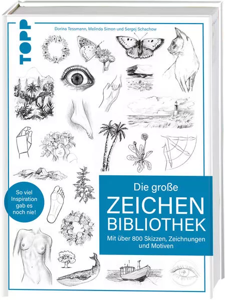 Cover: Die große Zeichenbibliothek