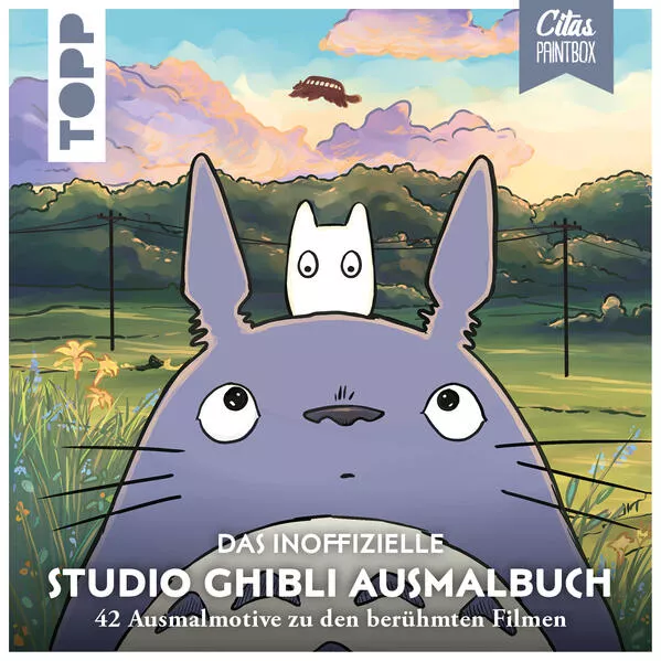 Cover: Das inoffizielle Studio Ghibli Ausmalbuch