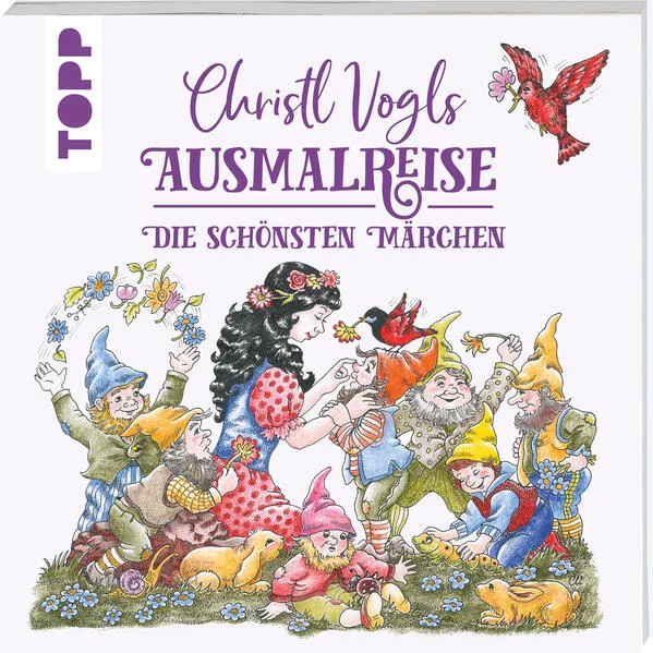 Cover: Christl Vogls Ausmalreise - Die schönsten Märchen