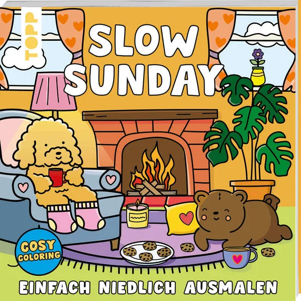 Cover: Cosy Coloring - Slow Sunday